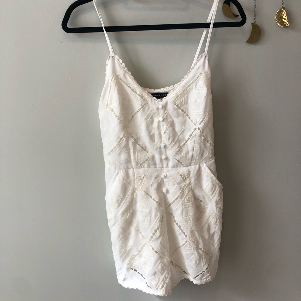 Kendall & Kylie White Romper